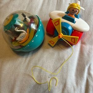 Lot of vintage Fisher-Price toys